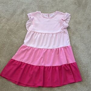 NWOT pink shein dress